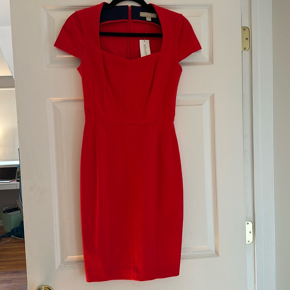 Brand new banana republic dress red